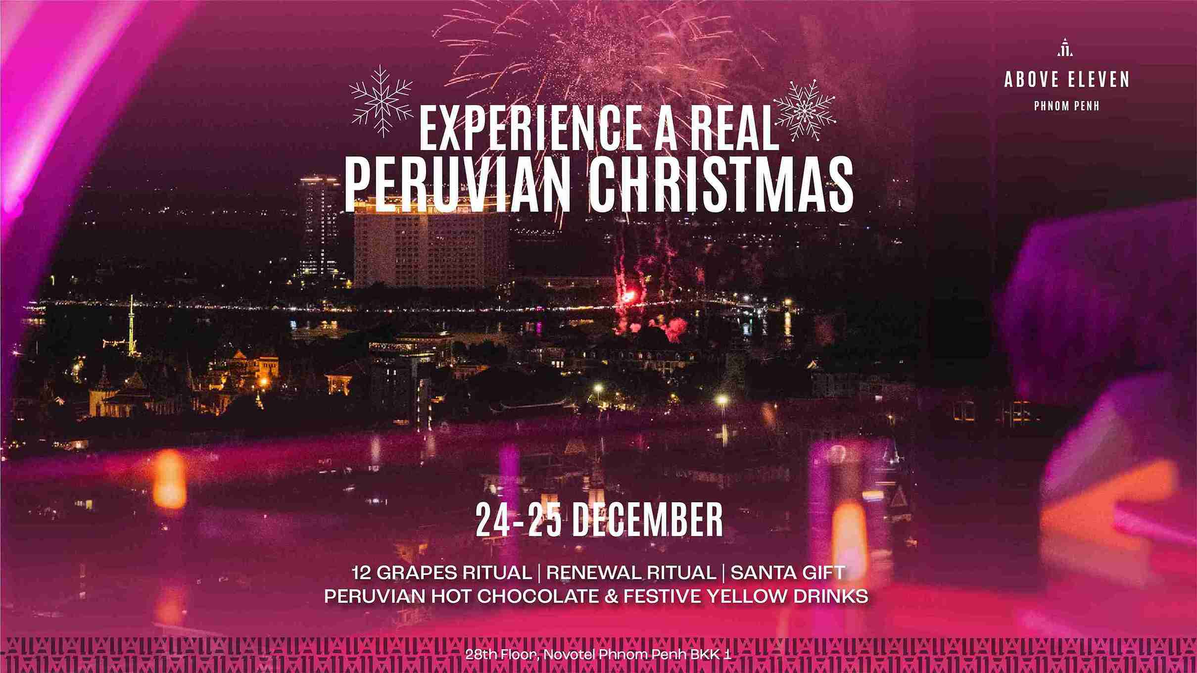 Rooftop CHRISTMAS Eve Dinner